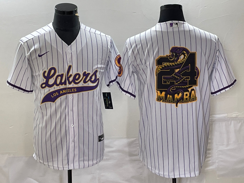 Men Los Angeles Lakers #24 Bryant white 2024 NBA Jersey2024112002->los angeles lakers->NBA Jersey